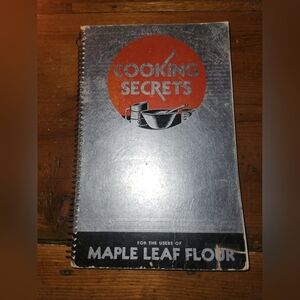 Advertsing Cooking Secrets Cookbook -